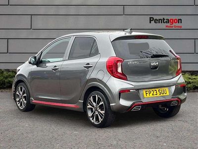 Used Kia Picanto GT-Line 65 HP (47 kW) 2023 Grey Hatchback