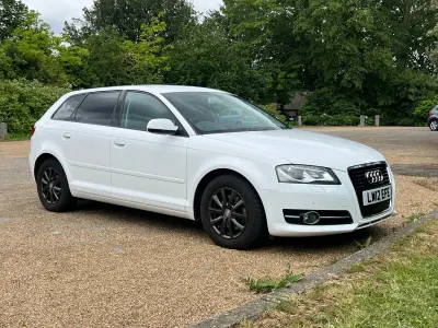 Used Audi A3 2012 White Hatchback