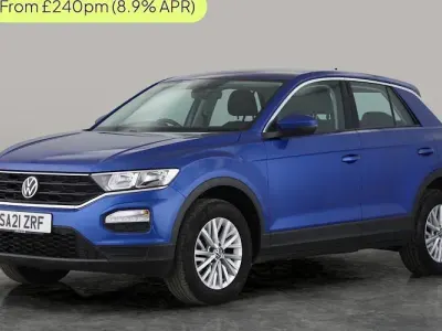 Begagnad VW T-Roc S 110 HK (80 kW) 2021 Blå SUV