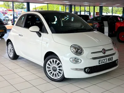 Used Fiat 500 2023 White Hatchback