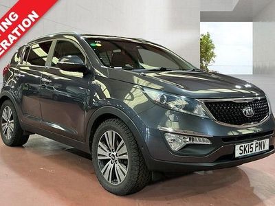 Begagnad Kia Sportage 184 HK (135 kW) 2015 Silver SUV