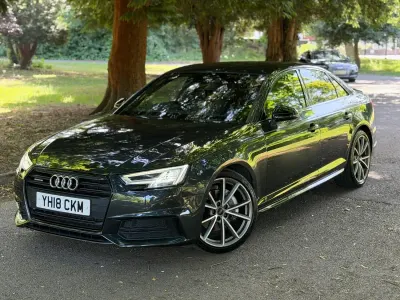 Used Audi A4 Black Edition 190 HP (139 kW) 2018 Grey Sedan