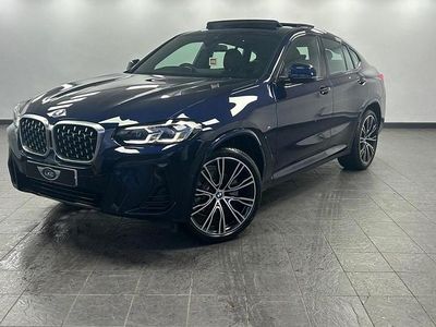 Blue Used 2021 BMW X4 M Sport SUV | £36,990 (Expensive)