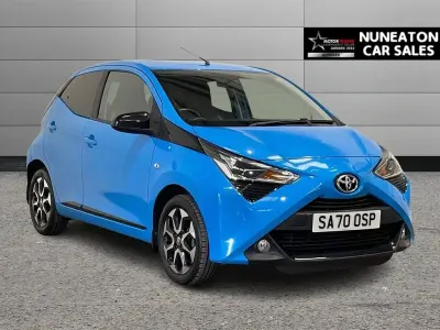 Used Toyota Aygo Trend 71 HP (52 kW) 2020 Blue Hatchback