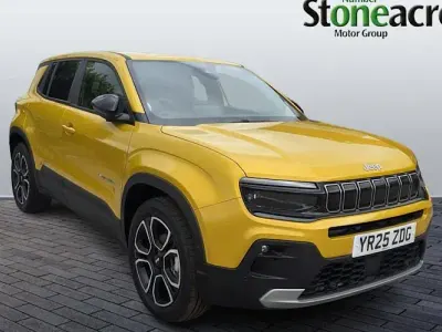 New Jeep Avenger Summit 101 HP (74 kW) 2025 Yellow SUV