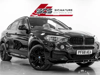 Used BMW X6 M Sport 313 HP (230 kW) 2018 Black SUV