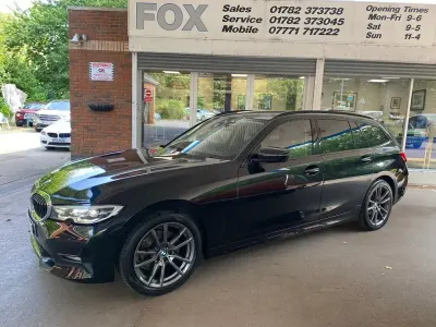 Used BMW 320 Sport Line 184 HP (135 kW) 2020 Black Estate