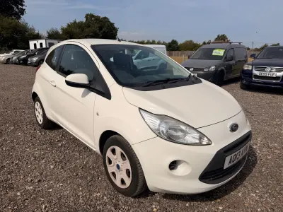 Used Ford Ka S 69 HP (50 kW) 2013 White Hatchback