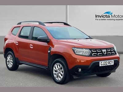 Orange Used 2022 Dacia Duster Comfort SUV | £10,500 (Good price)