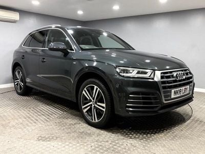 Used Audi Q5 S-Line 190 HP (139 kW) 2018 Grey SUV