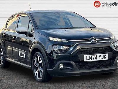 Used Citroën C3 PureTech 110 HP (80 kW) 2024 Black Hatchback