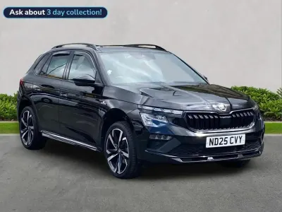 Used Skoda Kamiq Monte Carlo 150 HP (110 kW) 2025 Black SUV