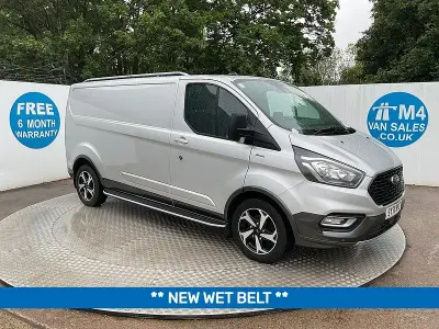 Used Ford Transit Custom Active 170 HP (125 kW) 2021 Silver Van