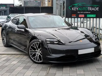 Used Porsche Taycan Performance Package 389 kW (530 HP) 2021 Black Sedan