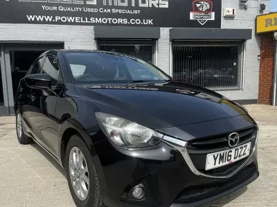 Used Mazda 2 90 HP (66 kW) 2016 Black Hatchback