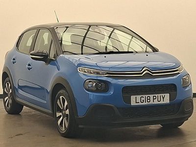 Used Citroën C3 Feel 82 HP (60 kW) 2018 Blue Hatchback