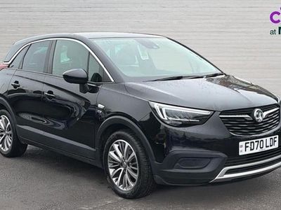 Used Vauxhall Crossland X 83 HP (61 kW) 2020 Black SUV