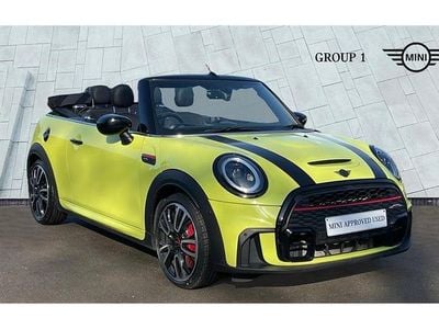 Used Mini John Cooper Works Cabriolet Comfort 231 HP (169 kW) 2022 Zesty yellow Cabriolet