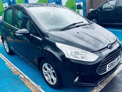 Used Ford B-MAX Zetec 2015 Black MPV