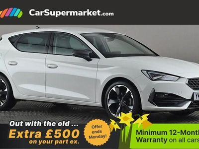 Used Cupra Leon 150 HP (110 kW) 2023 White Hatchback