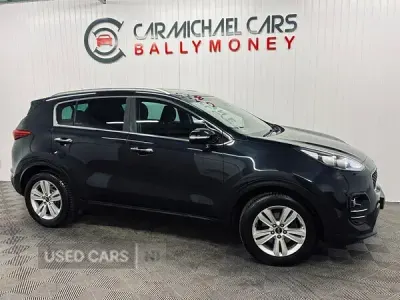 Usado Kia Sportage 130 HP (95 kW) 2018 Preto SUV