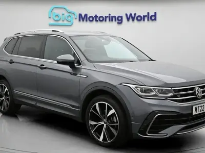 Used VW Tiguan Allspace R-line 150 HP (110 kW) 2022 Grey SUV