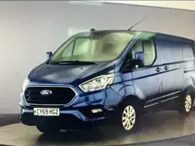 Used Ford Transit Custom Limited 130 HP (95 kW) 2021 Blue Van