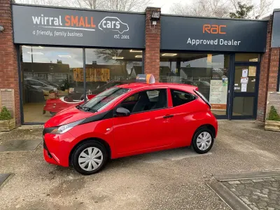 Used Toyota Aygo 69 HP (50 kW) 2016 Red Hatchback