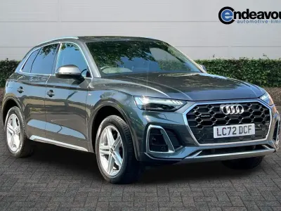 Used Audi Q5 S-Line 245 HP (180 kW) 2022 Grey SUV