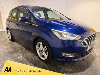 Used Ford C-MAX Titanium X 125 HP (91 kW) 2016 Blue MPV