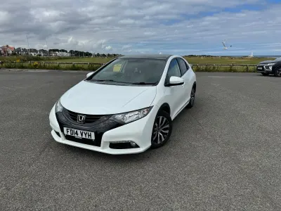 Used Honda Civic SR 120 HP (88 kW) 2014 White Hatchback