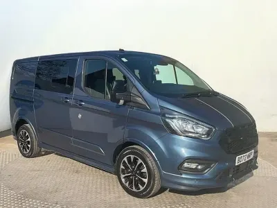 Used Ford Transit Custom Sport 170 HP (125 kW) 2022 Blue Van