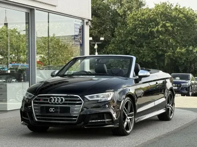 Used Audi S3 Cabriolet Sport 300 HP (220 kW) 2019 Black Cabriolet