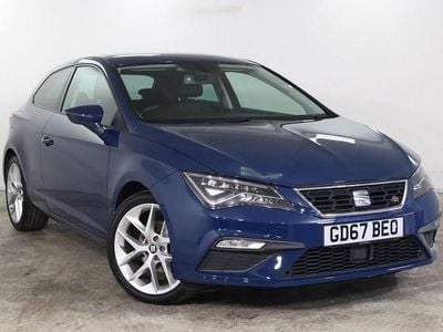 Blue Used 2018 Seat Leon FR Coupe | £9,975 (Fair price)