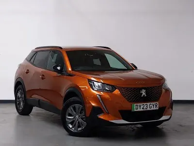 Used Peugeot e-2008 Active+ 100 kW (136 HP) 2023 Orange SUV