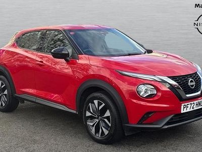 Used Nissan Juke Acenta 114 HP (83 kW) 2022 Red SUV