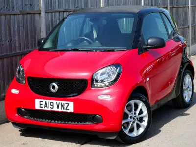 Used Smart ForTwo Coupé Passion 71 HP (52 kW) 2019 Black Coupe