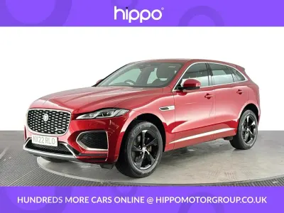 Używany Jaguar F-Pace R-Dynamic 204 KM (150 kW) 2022 Czerwony SUV