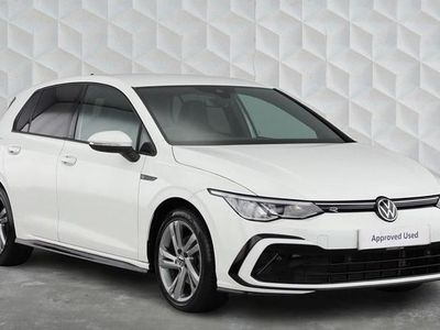 Used VW Golf VIII R-line 150 HP (110 kW) 2023 White Hatchback