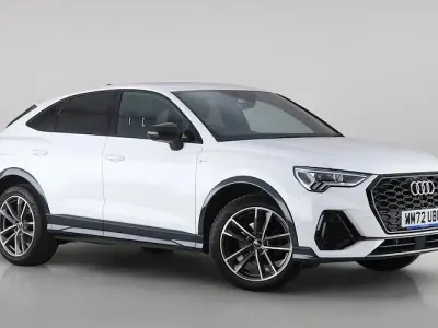Used Audi Q3 Sportback Black Edition 150 HP (110 kW) 2023 White SUV