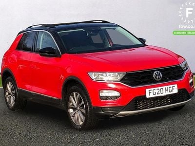 Red Used 2020 VW T-Roc Design SUV | £12,999 (Fair price)
