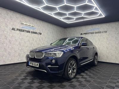 Blue Used 2016 BMW X4 xLine SUV | £13,499 (Fair price)