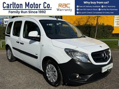 Used Mercedes Citan 109 90 HP (66 kW) 2016 White MPV