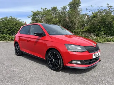 Gebraucht Skoda Fabia Monte Carlo 2016 Rot Kleinwagen