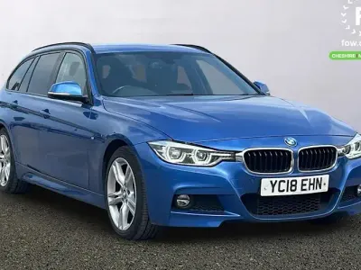 Used BMW 320 Comfort Edition 190 HP (139 kW) 2018 Blue Estate
