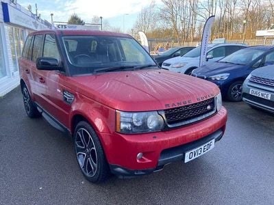 Red Used 2013 Land Rover Range Rover Sport HSE SUV | £7,995