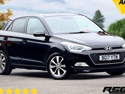 Black Used 2017 Hyundai i20 Premium SE Hatchback | £9,750 (Fair price)