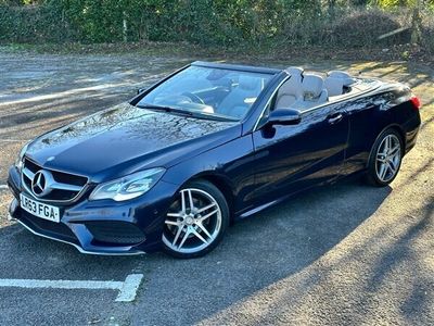 used Mercedes E200 E Class 2.0AMG Sport Cabriolet G-Tronic+ Euro 6 (s/s) 2dr Convertible