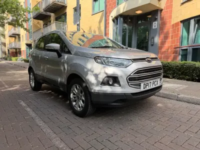 Used Ford Ecosport Zetec 112 HP (82 kW) 2017 Silver SUV