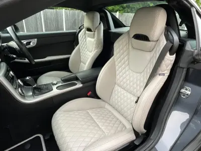 Begagnad Mercedes SLK200 AMG 184 HK (135 kW) 2012 Grå Cab